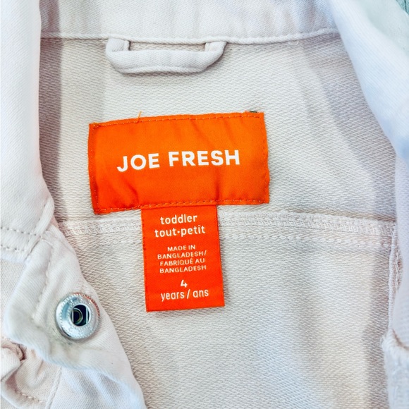 Joe Fresh Girls Jean Jacket 5T - Picture 3 of 6